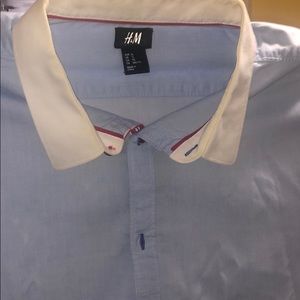 H&m Dress Shirt. XL slim fit